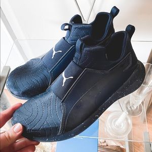 Blue Puma Slide On Sneakers✨✨